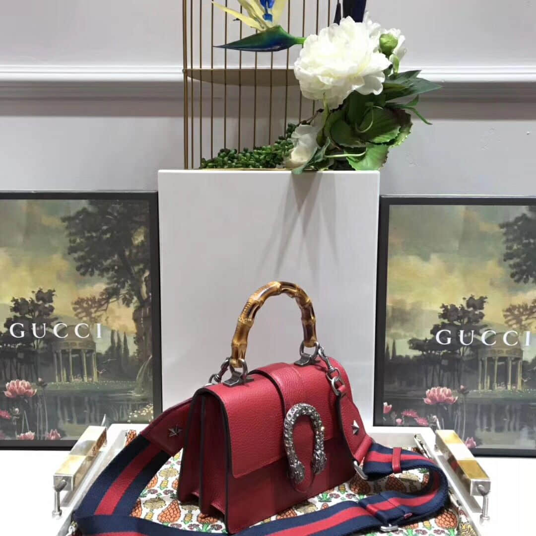 Gucci/古驰 523367 Dionysus mini top handle bag