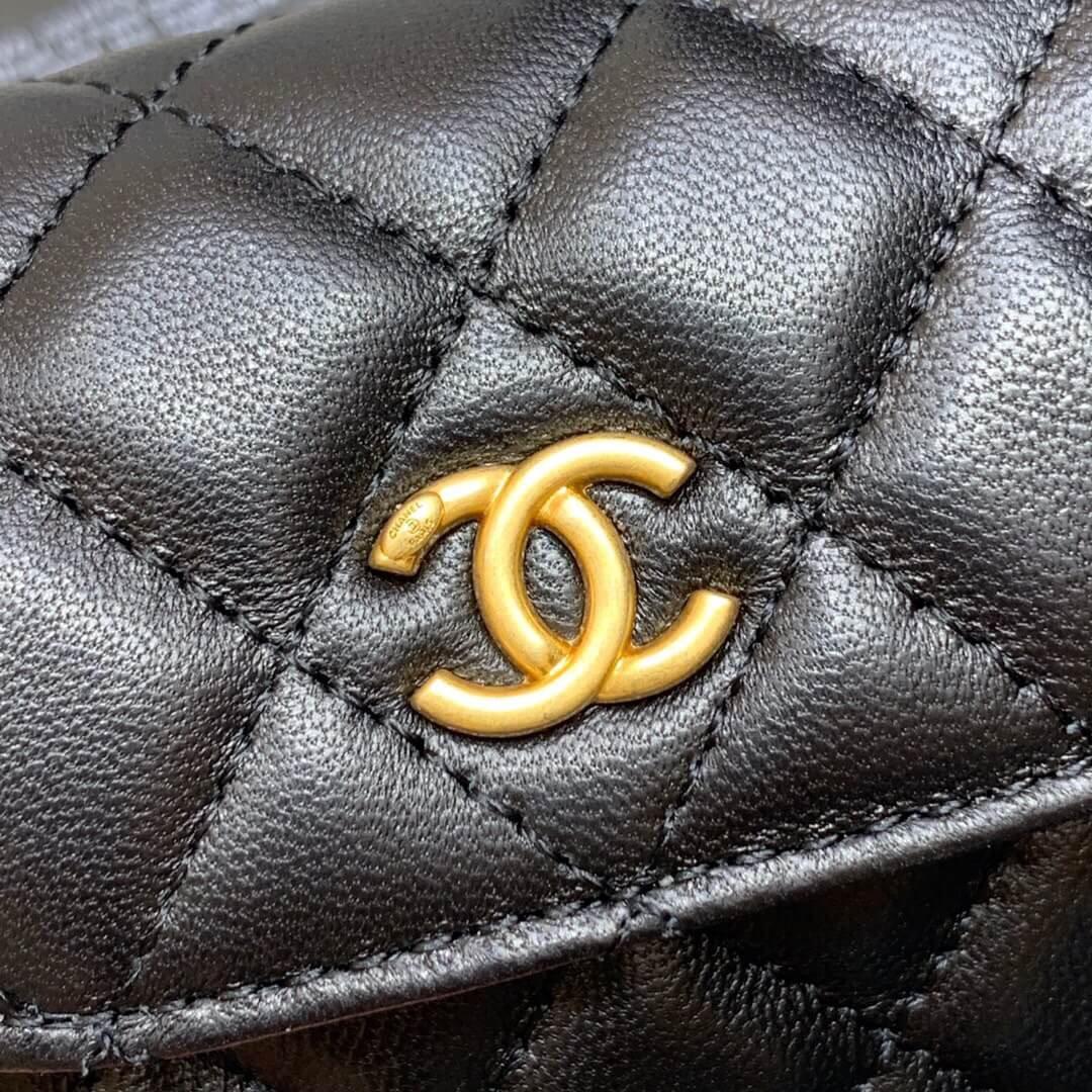 Chanel/香奈儿Waist bag AP1461 B02991 94305 小金珠羊皮腰