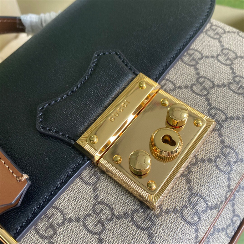 Gucci 644527 2ZGAG 9785 Padlock系列小号肩背包