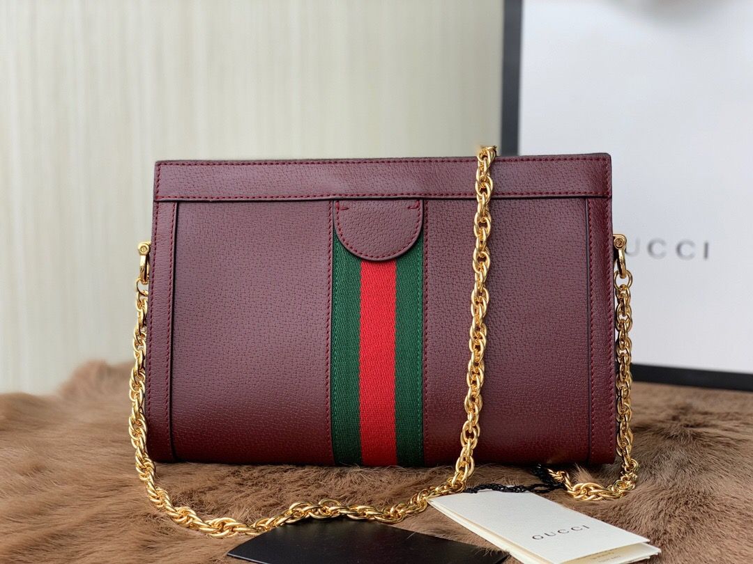 Gucci/古驰 503877 DJ2DG 6673 Ophidia 系列小号肩背包