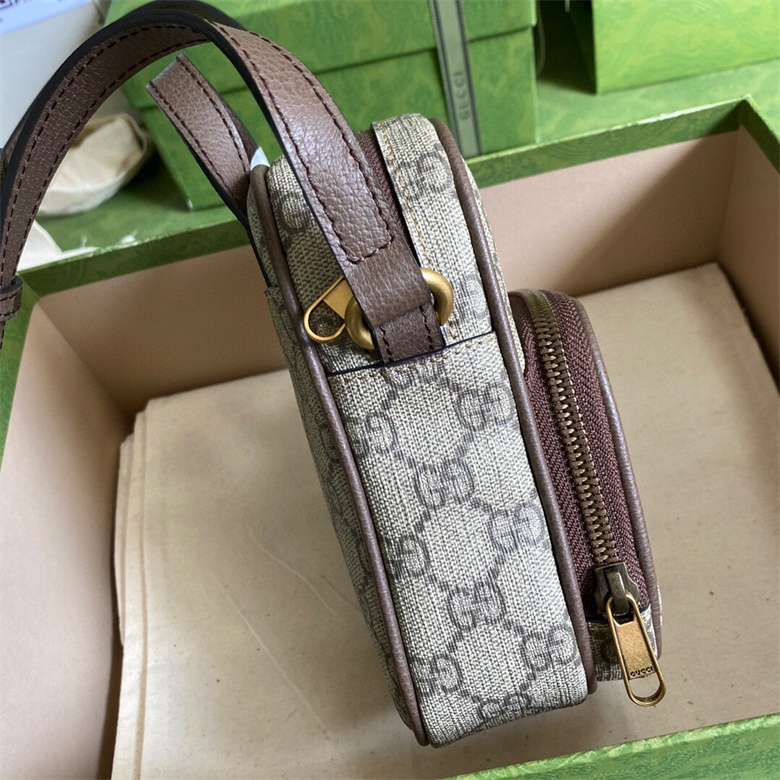 Gucci 671682 96IWT 8745 Ophidia系列迷你手袋