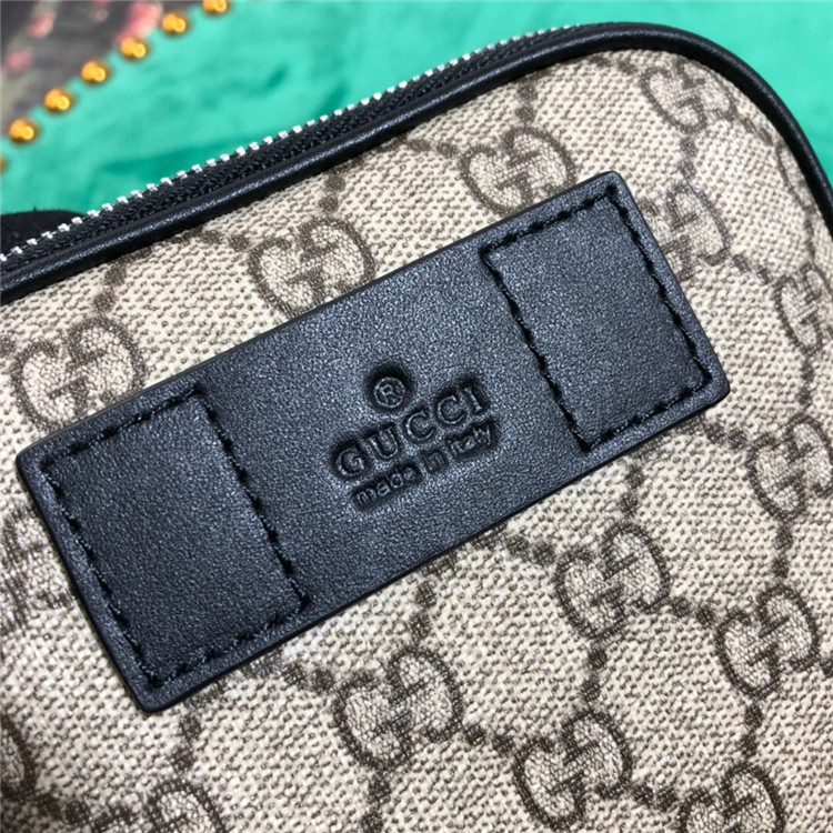 Gucci 450956 高级人造帆布 双腰包