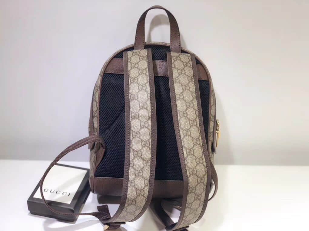 Gucci/古奇 552884 Ophidia系列三只小猪图案GG背包