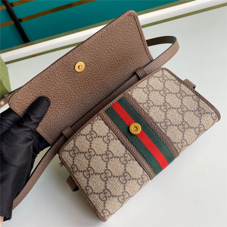 Gucci 645082 96IWT 8745 Ophidia系列迷你手袋