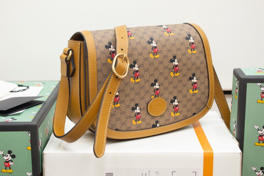 Gucci/古驰 602694 米奇系列Disney x 小号肩背包