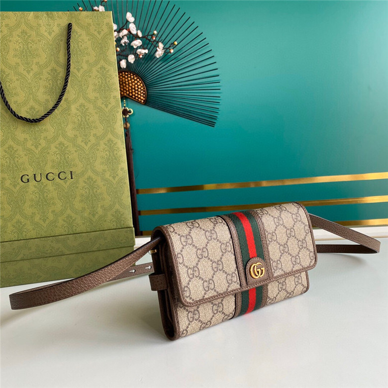 Gucci 645082 96IWT 8745 Ophidia系列迷你手袋