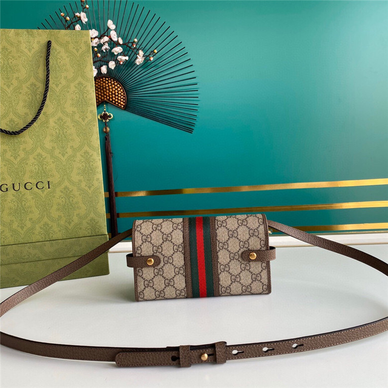 Gucci 645082 96IWT 8745 Ophidia系列迷你手袋