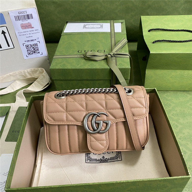 Gucci 446744 GG Marmont系列 迷你肩背包