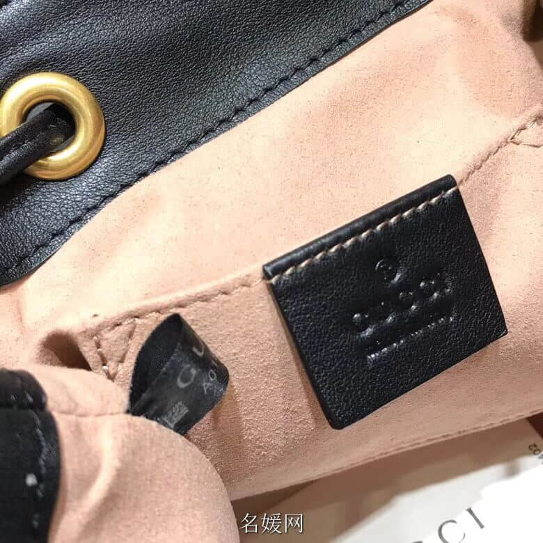 Gucci/古奇 528129 新款 GG Marmont系列绗缝背包双肩包