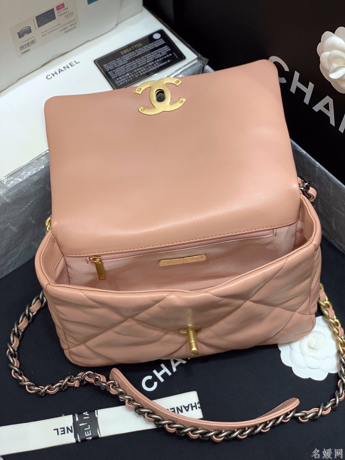 Chanel/香奈儿 AS1160 专柜最新款19 bag小号链条包