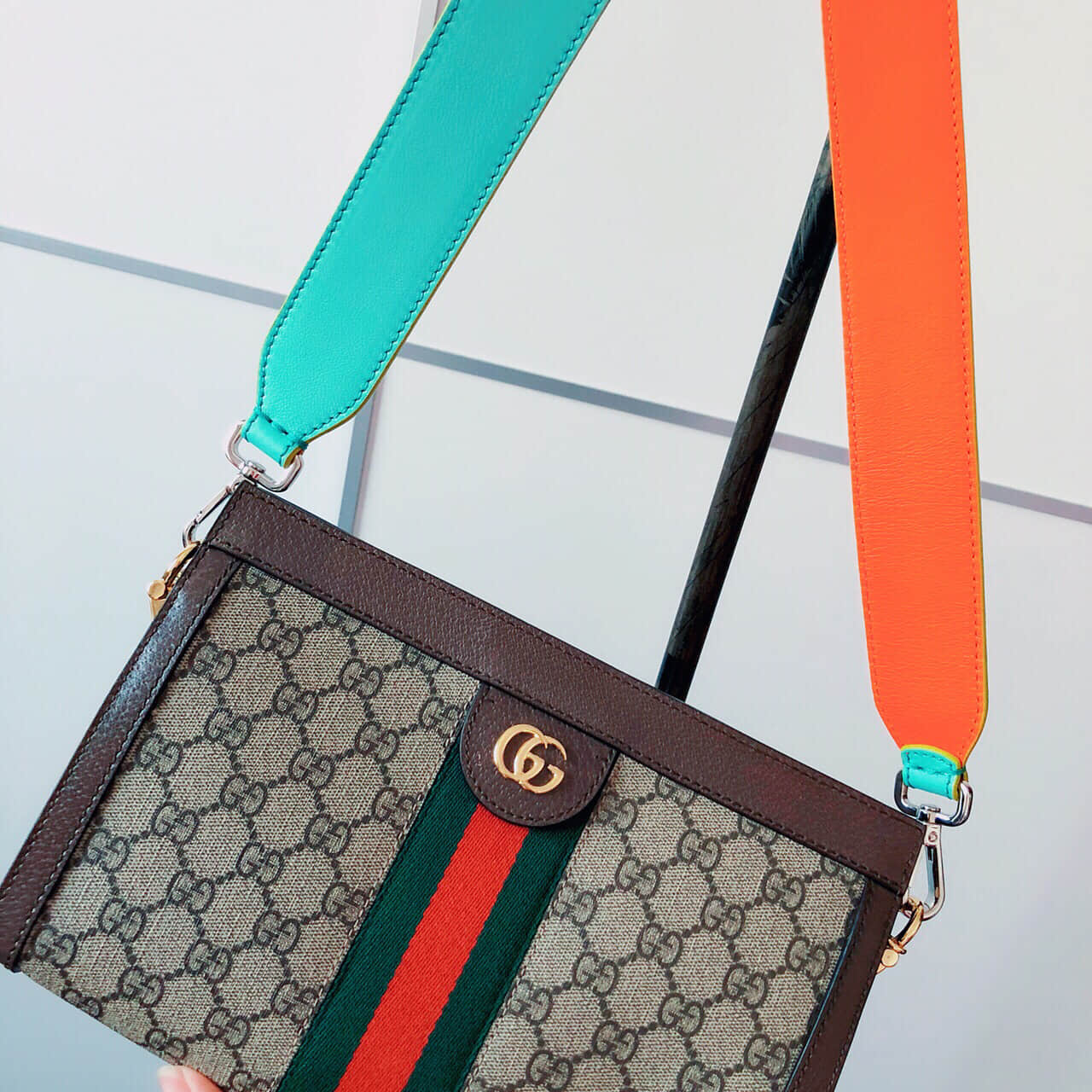 Gucci/古奇 503877 新款Ophidia小号GG肩背包