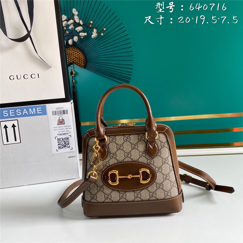 Gucci 640716 马衔扣1955系列迷你手提包