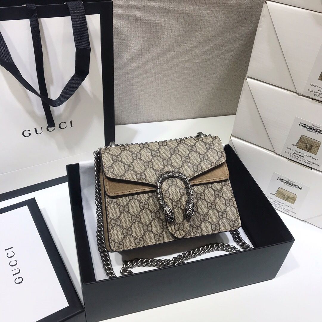 Gucci/古驰 新款Dionysus酒神包 女士斜挎单肩包女包