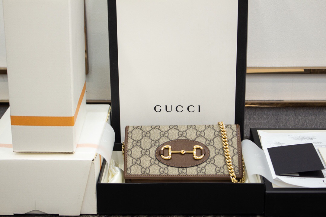 Gucci/古驰 621892 1955 马衔扣系列Woc小包