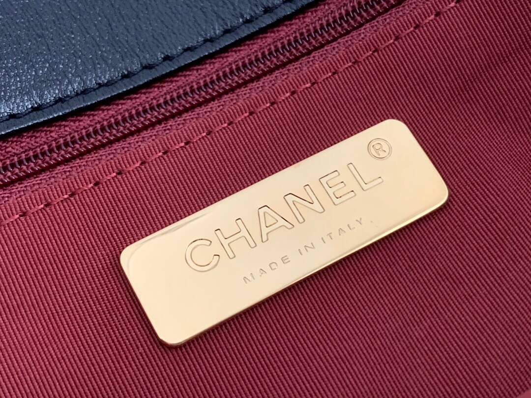 Chanel香奈儿 19 Flap Bag AS1160小号26CM黑色