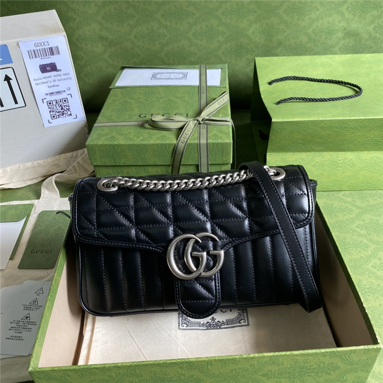 Gucci 443497 GG Marmont系列 小号肩背包