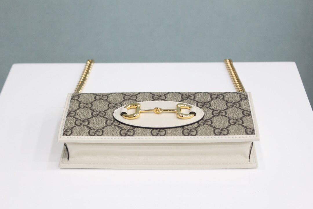 Gucci Horsebit 1955 wallet with chain 621892 92TCG 9761