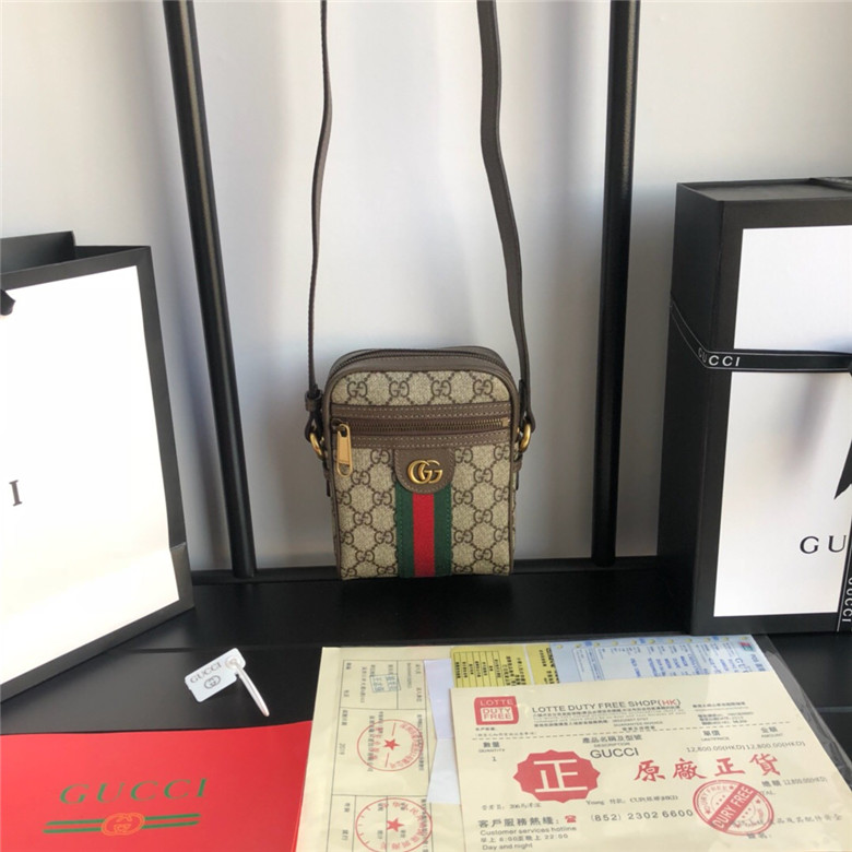 Gucci古驰 598127 Ophidia系列GG肩背包