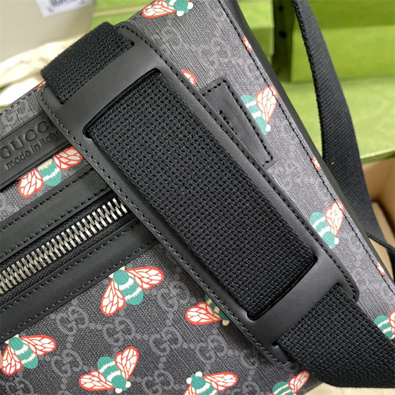 Gucci 681021 UIEBN 1058 Bestiary系列蜜蜂邮差包