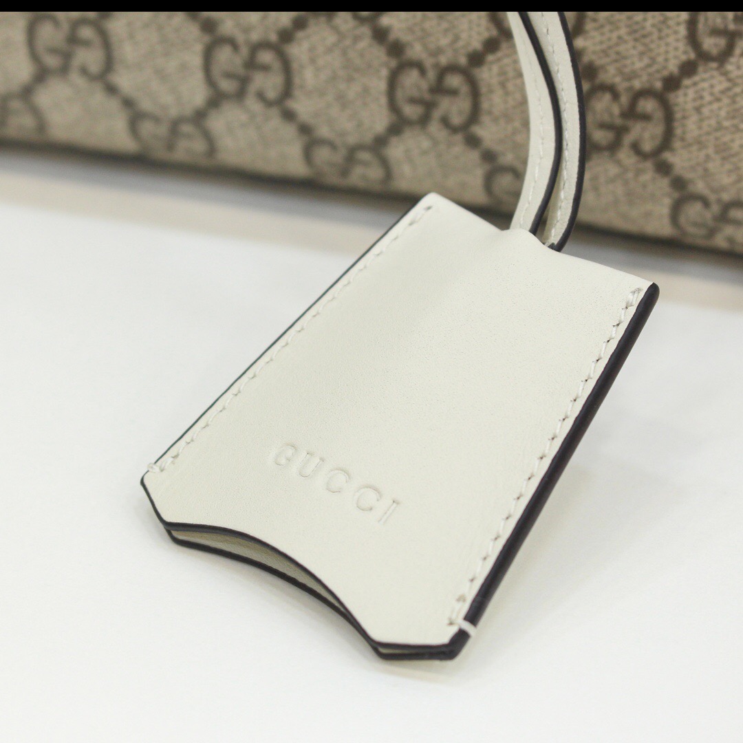 Gucci/古驰 Padlock系列小号GG肩背包 498156白色