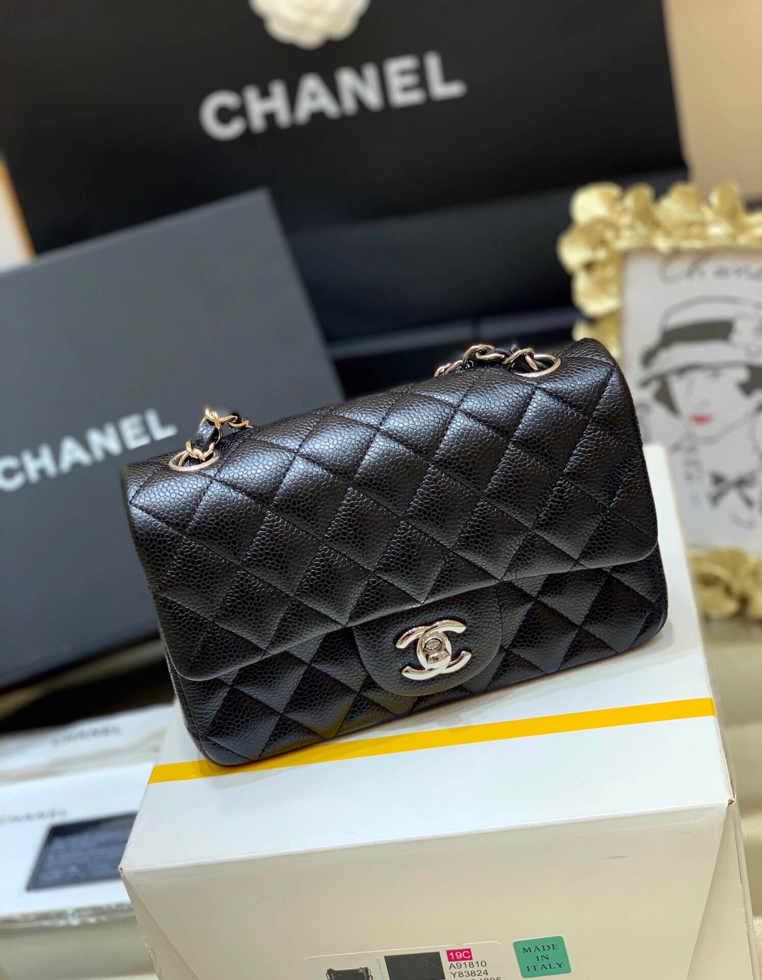 Chanel至尊版本纯原厂CF20大mini Classic flap bag A0111