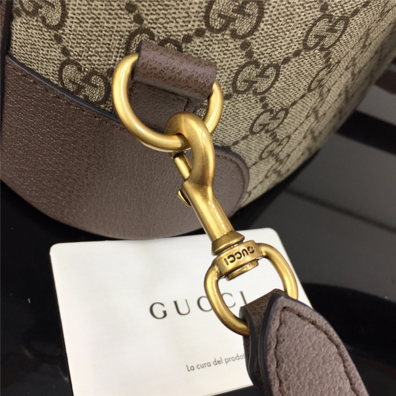 Gucci古驰 473875 Neo Vintage 高级人造帆布水桶包