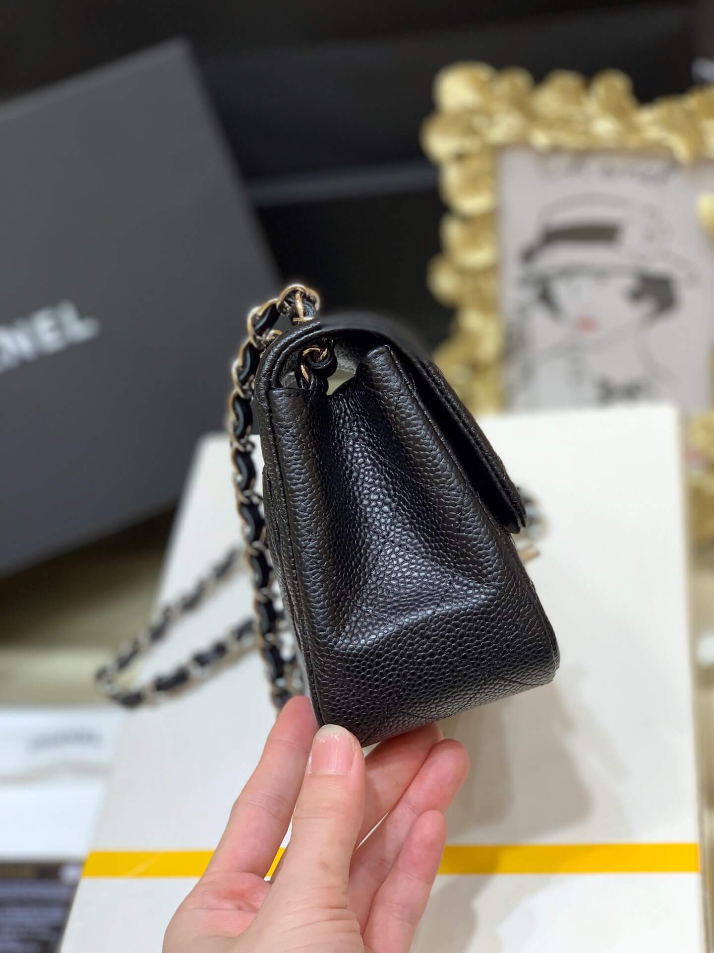 Chanel至尊版本纯原厂CF17方胖子Classic flap bag A011