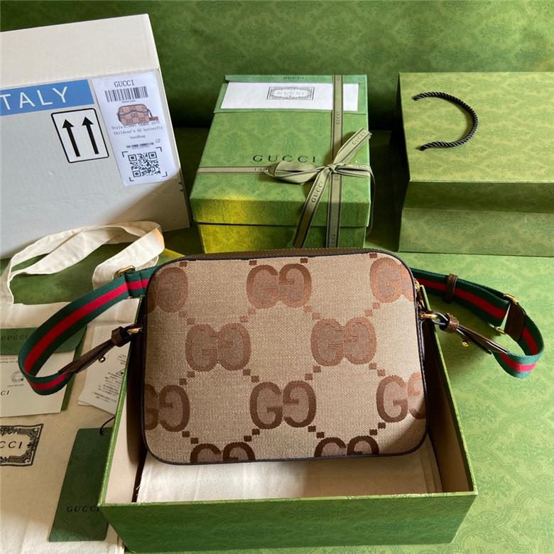 Gucci 675891 UKMDG 2570 饰超级双G图案邮差包