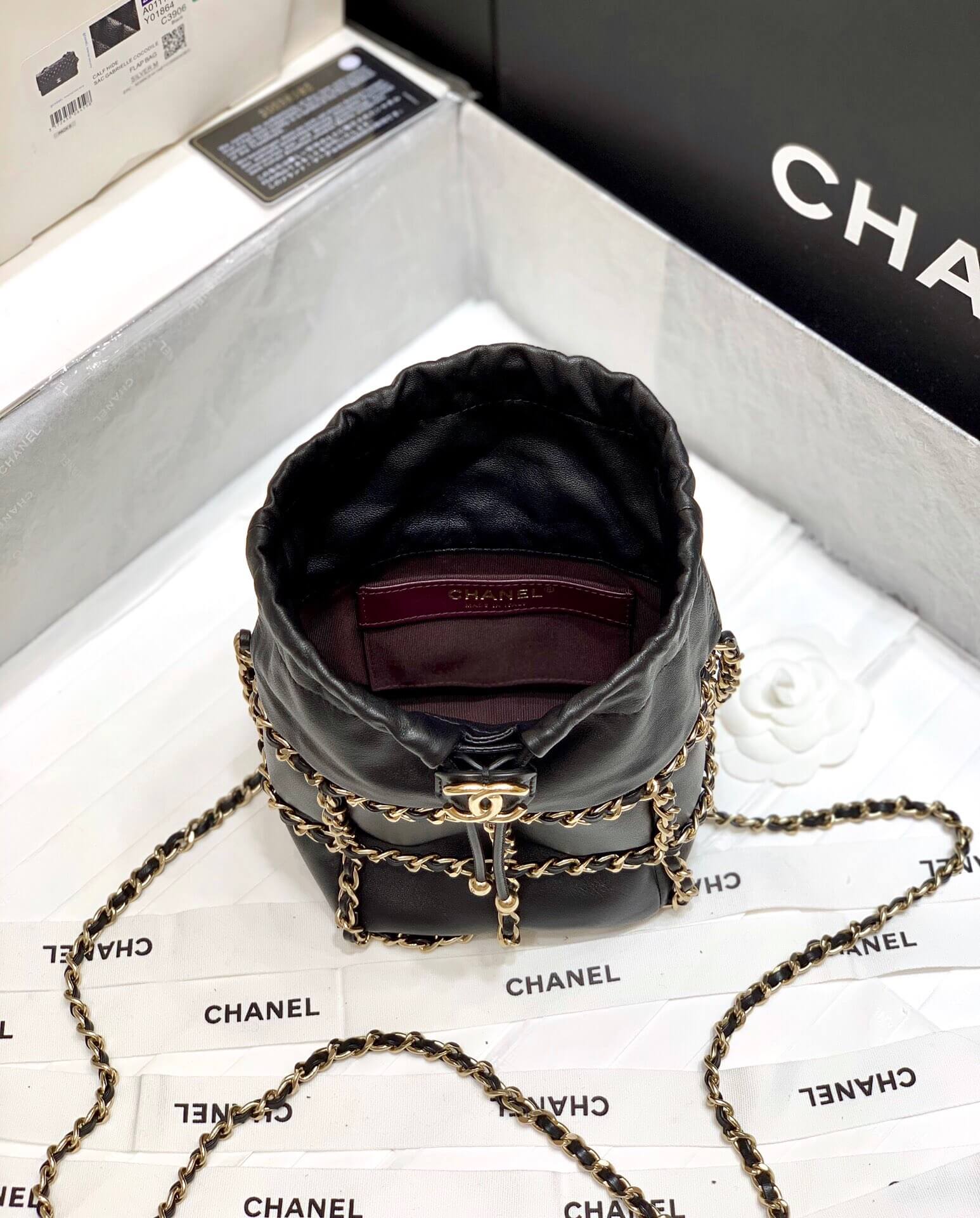 Chanel香奈儿 Small Drawstring Bag抽绳包 AS2313