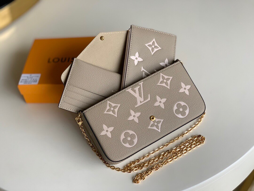 LV M69977 Pochette Félicie 三合一套装链条包