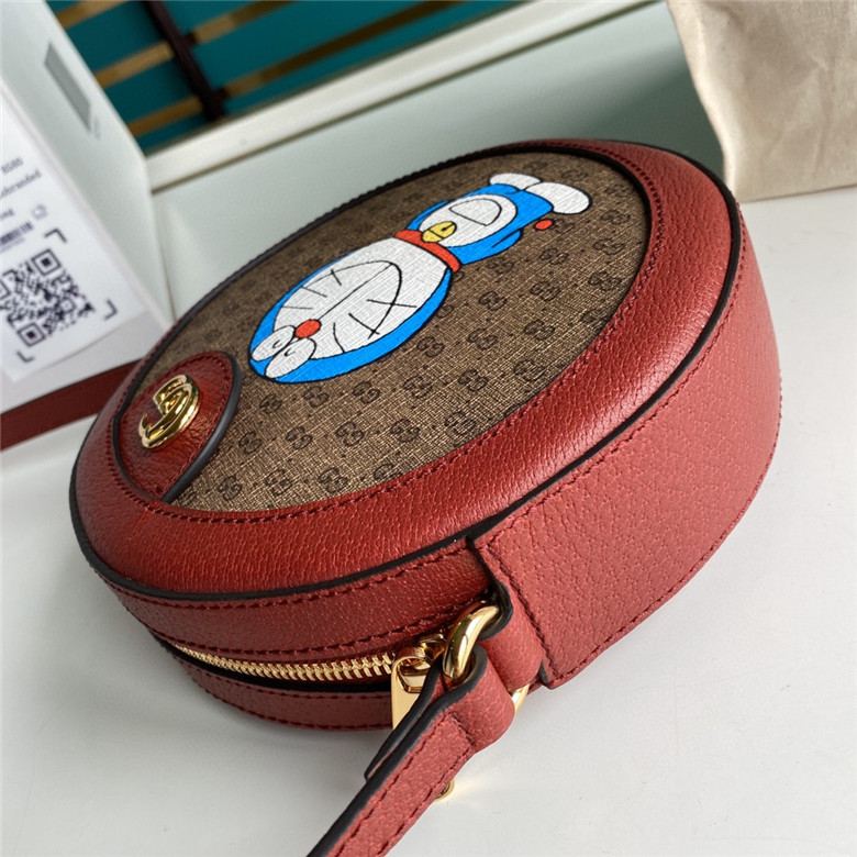 Gucci 625216 2T8AG 8580 Doraemon x Gucci联名系列 肩背包