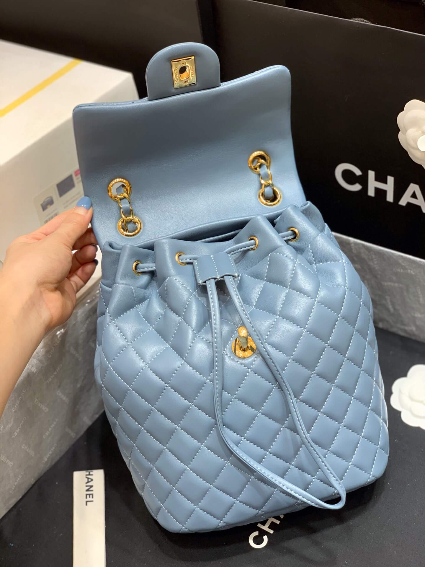 Chanel香奈儿 Backpack系列 双肩包 A91123