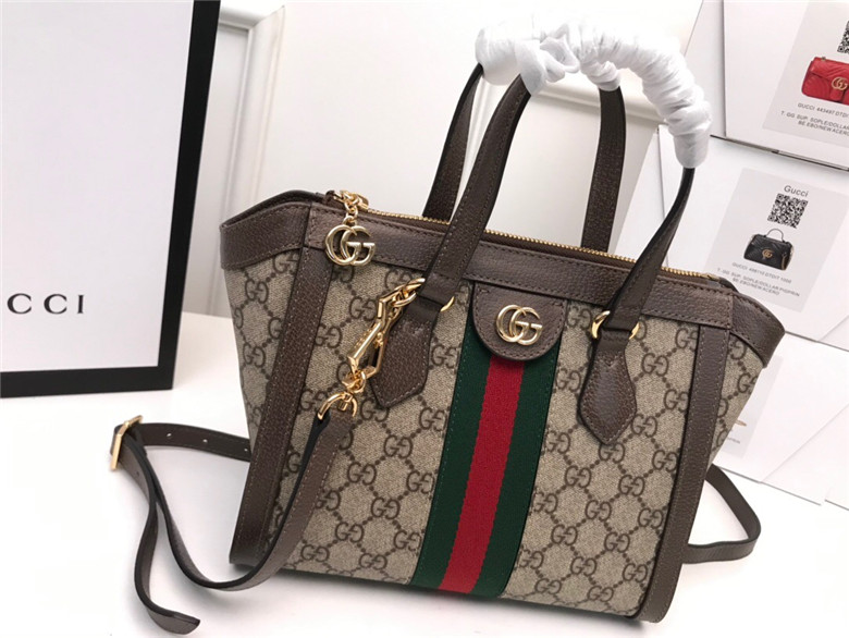 Gucci古驰 547551 Ophidia系列小号GG托特包