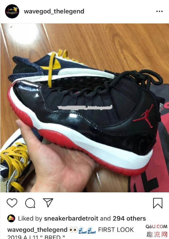 AJ11黑红2019货量超200万双？AJ11黑红和季后赛区别是什么