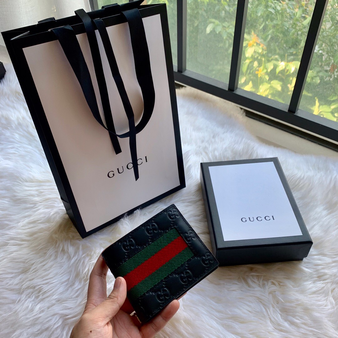 Gucci/古驰 408827 男款钱包