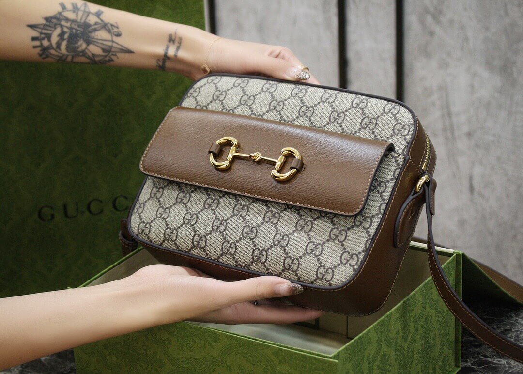 Gucci 马衔扣1955系列小号肩背包 645454 92TCG 8563