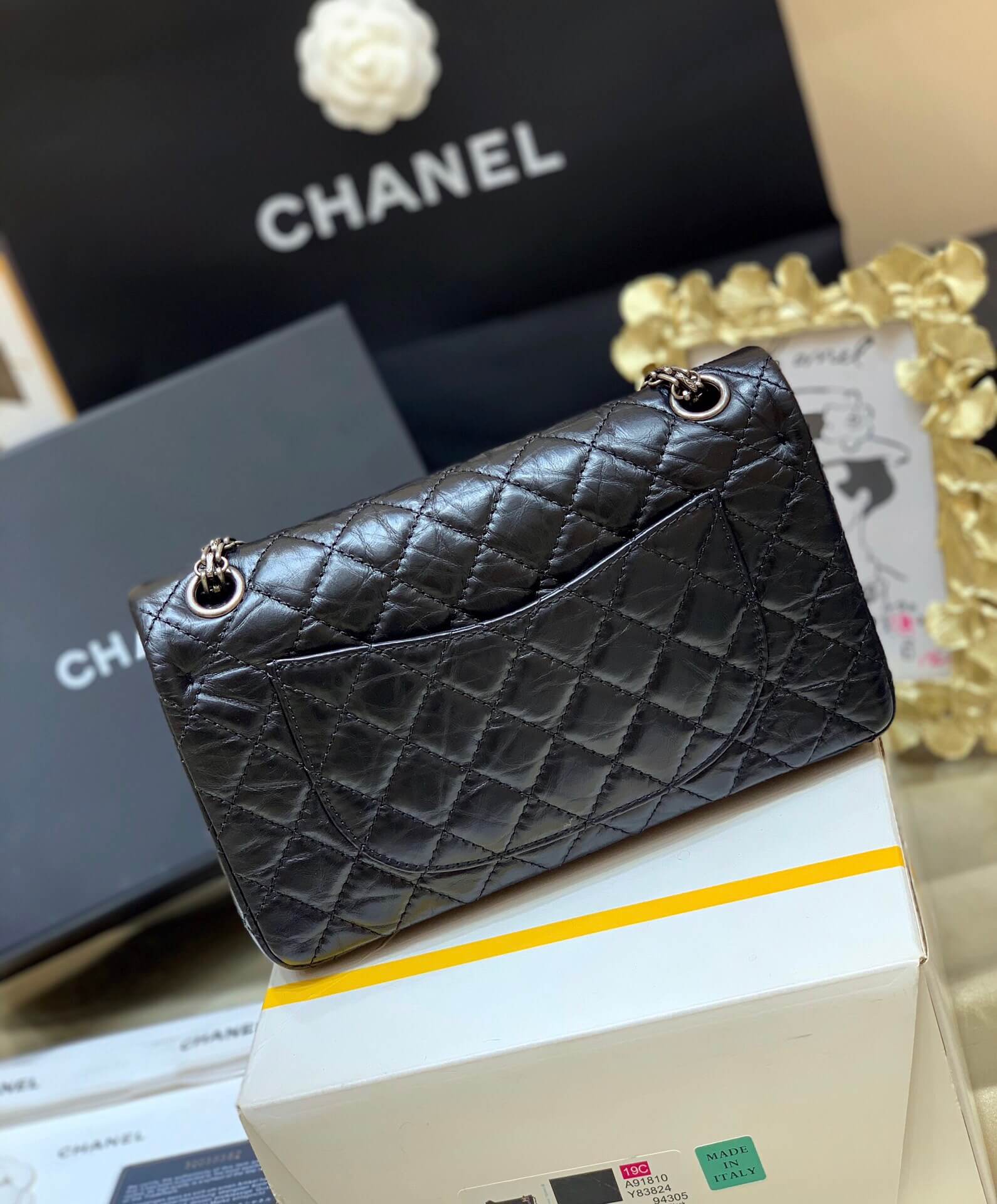 Chanel 至尊版本纯原厂2.55 reissue系列单肩斜挎包