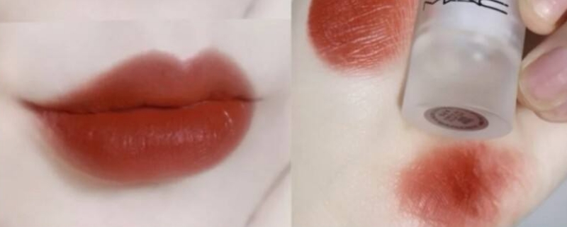 MAC＆Sunnies Face磨砂透明口红对比