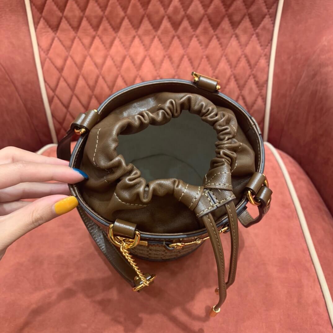 Gucci 637115 马衔扣1955系列小号水桶包