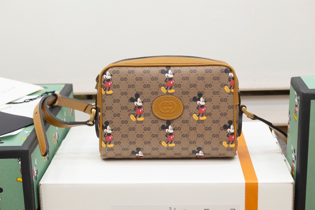 Gucci/古驰 602536 米奇系列Disney x 相机包