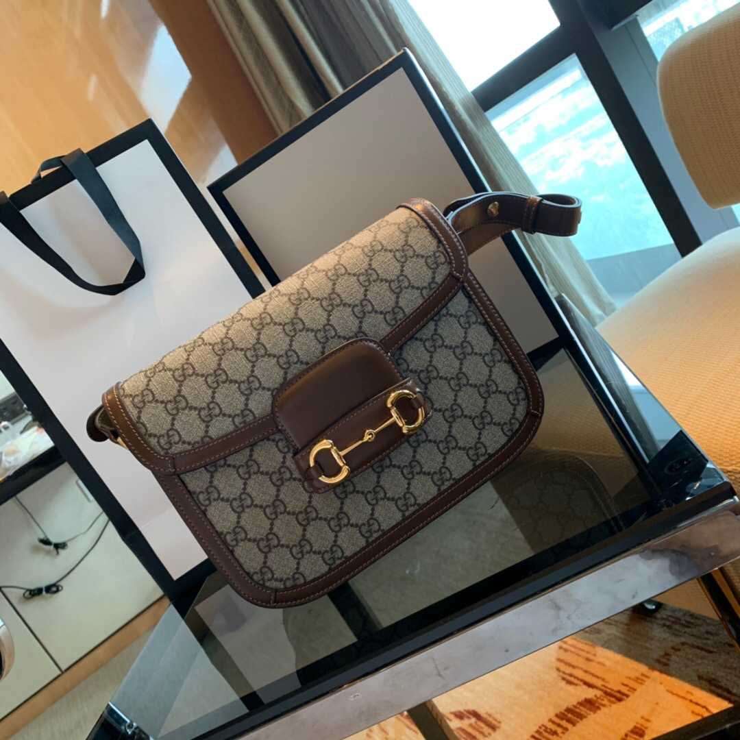 Gucci/古驰 602204 92TCG 8563 1955马衔扣手袋马鞍包