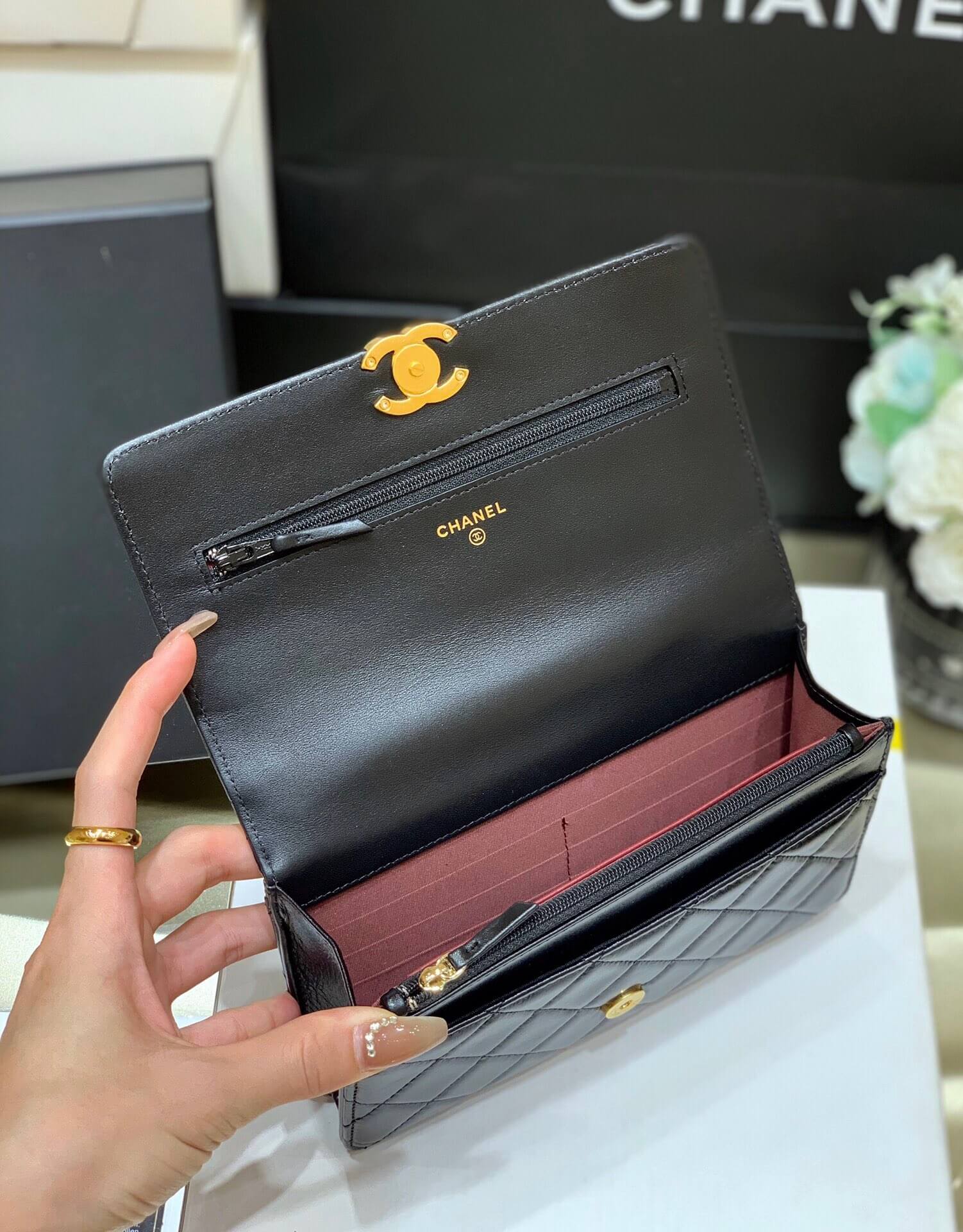 Chanel 2021早秋高级手工坊系列小金珠系列发财包