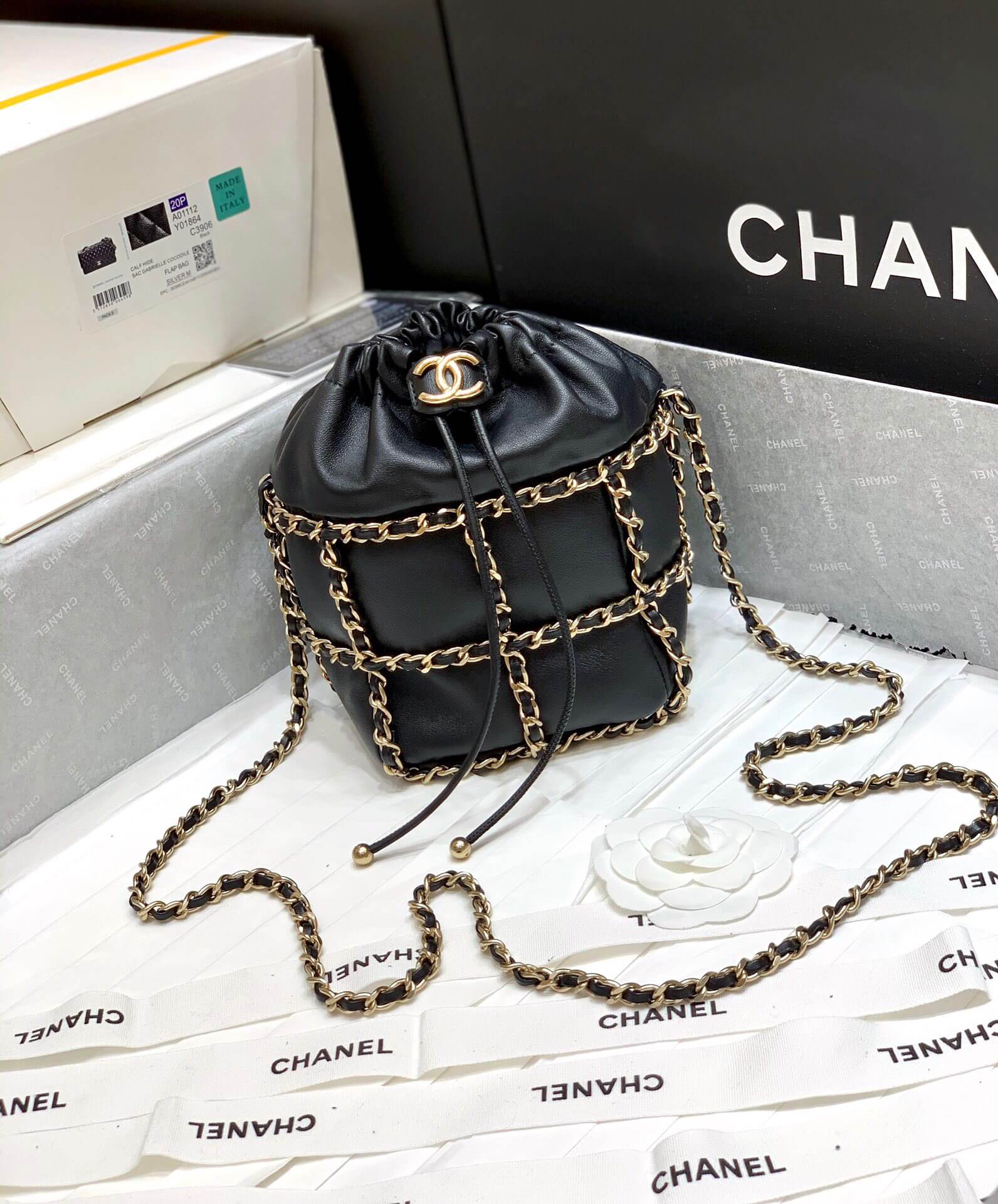 Chanel香奈儿 Small Drawstring Bag抽绳包 AS2313