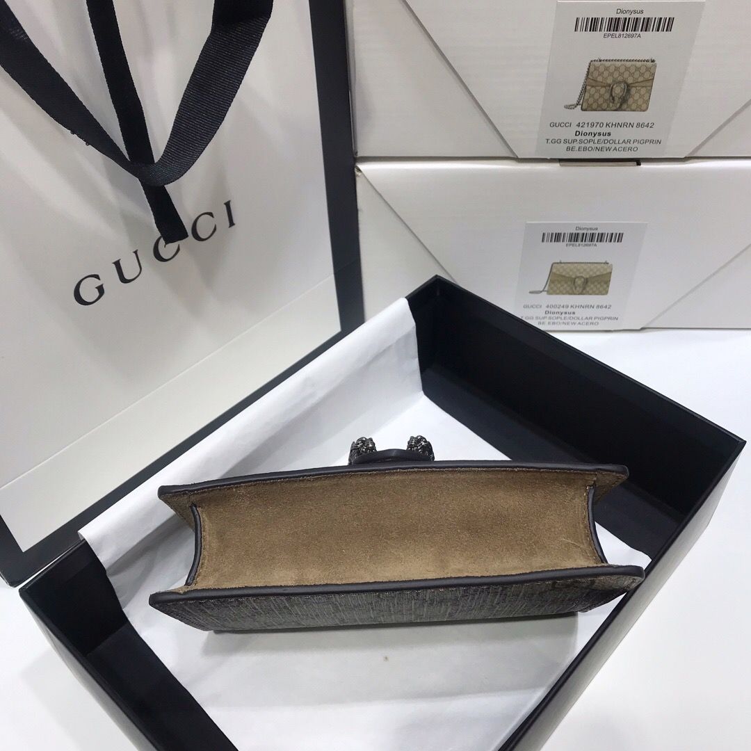 Gucci/古驰 新款Dionysus系列迷你酒神单肩包 476432