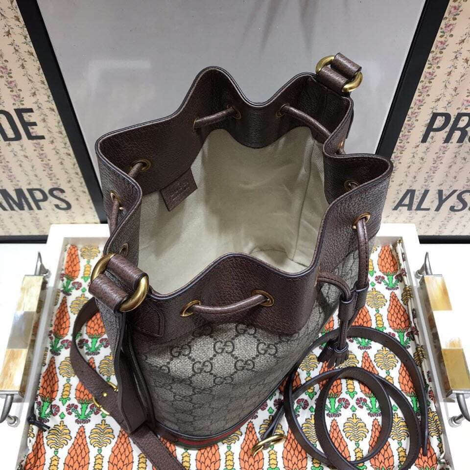 Gucci/古奇 540457 Ophidia系列GG水桶包