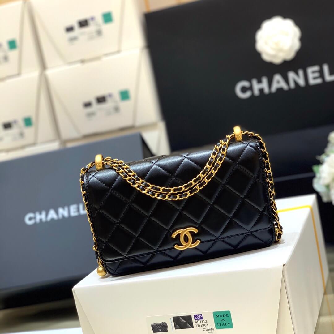 Chanel 2021早秋高级手工坊系列小金珠系列发财包