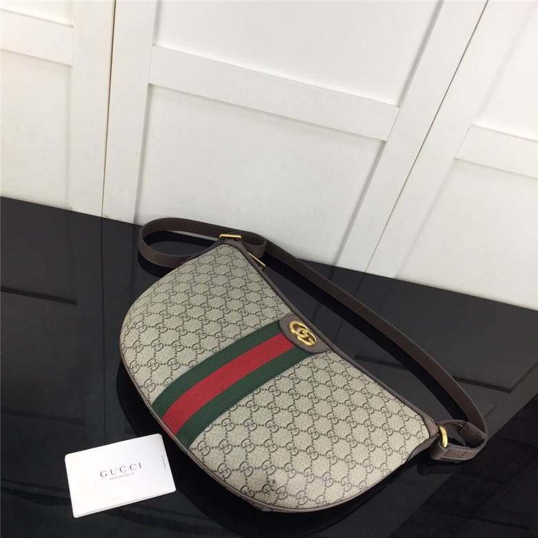 Gucci古驰 598125 9IK3T 8745 Ophidia系列GG小号肩背包