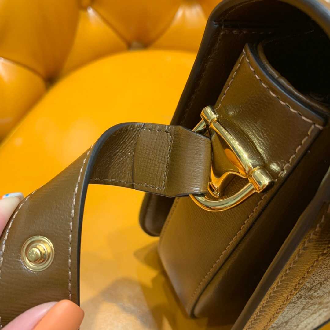 Gucci/古驰 ‎602204 1955 Horsebit bag马衔扣手袋