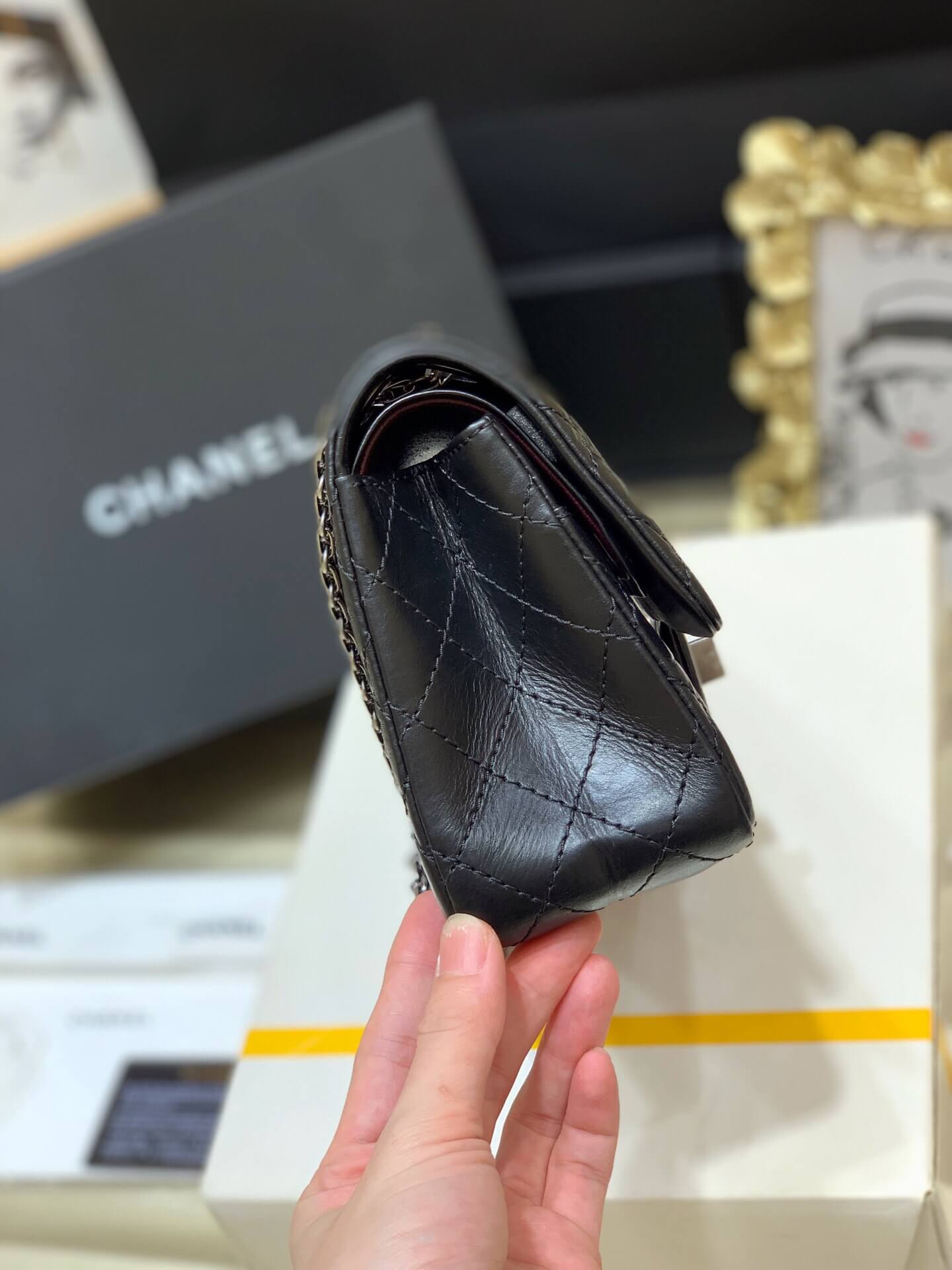 Chanel 至尊版本纯原厂2.55 reissue系列单肩斜挎包