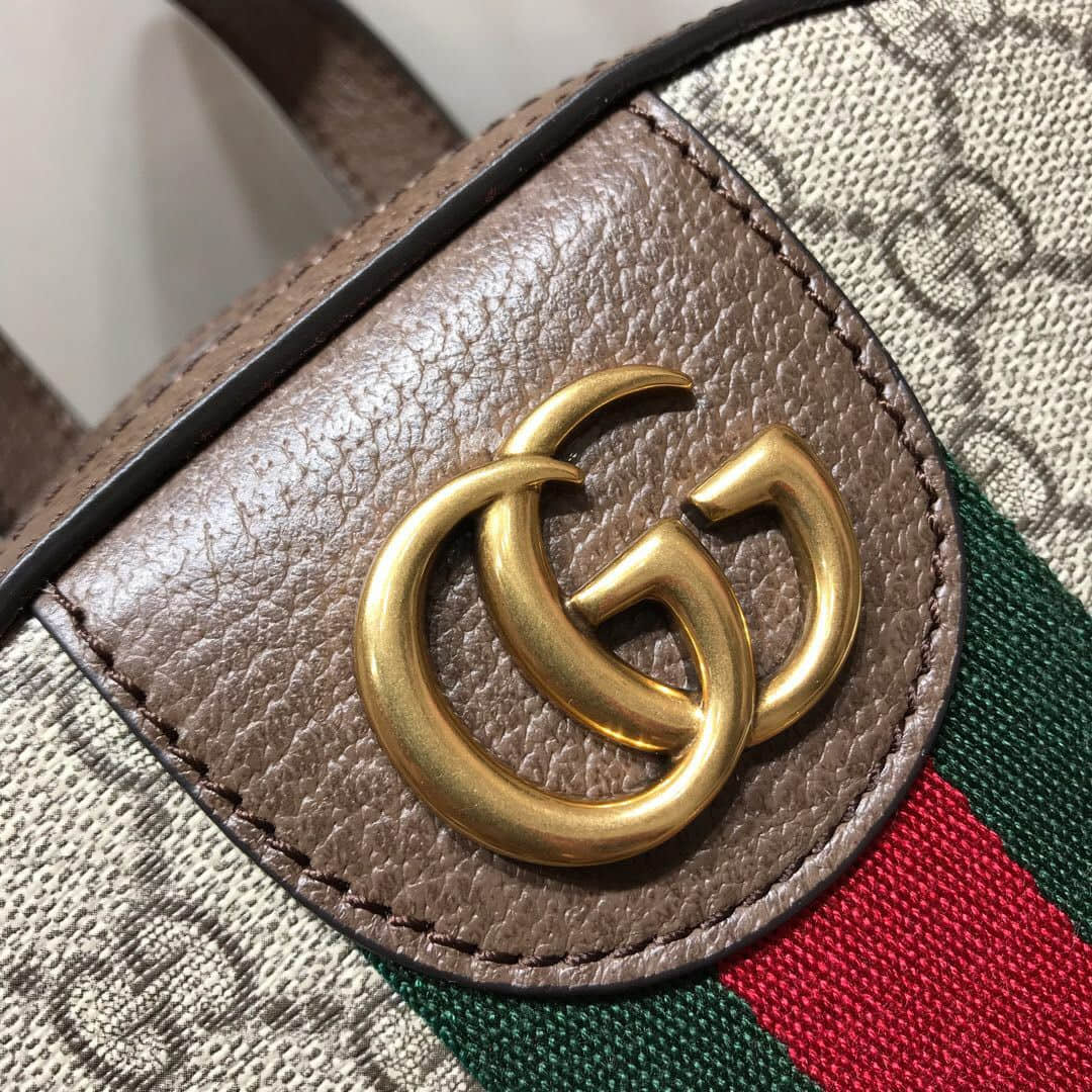 Gucci/古驰 547965 Ophidia Backpack 织带装饰双肩包背包